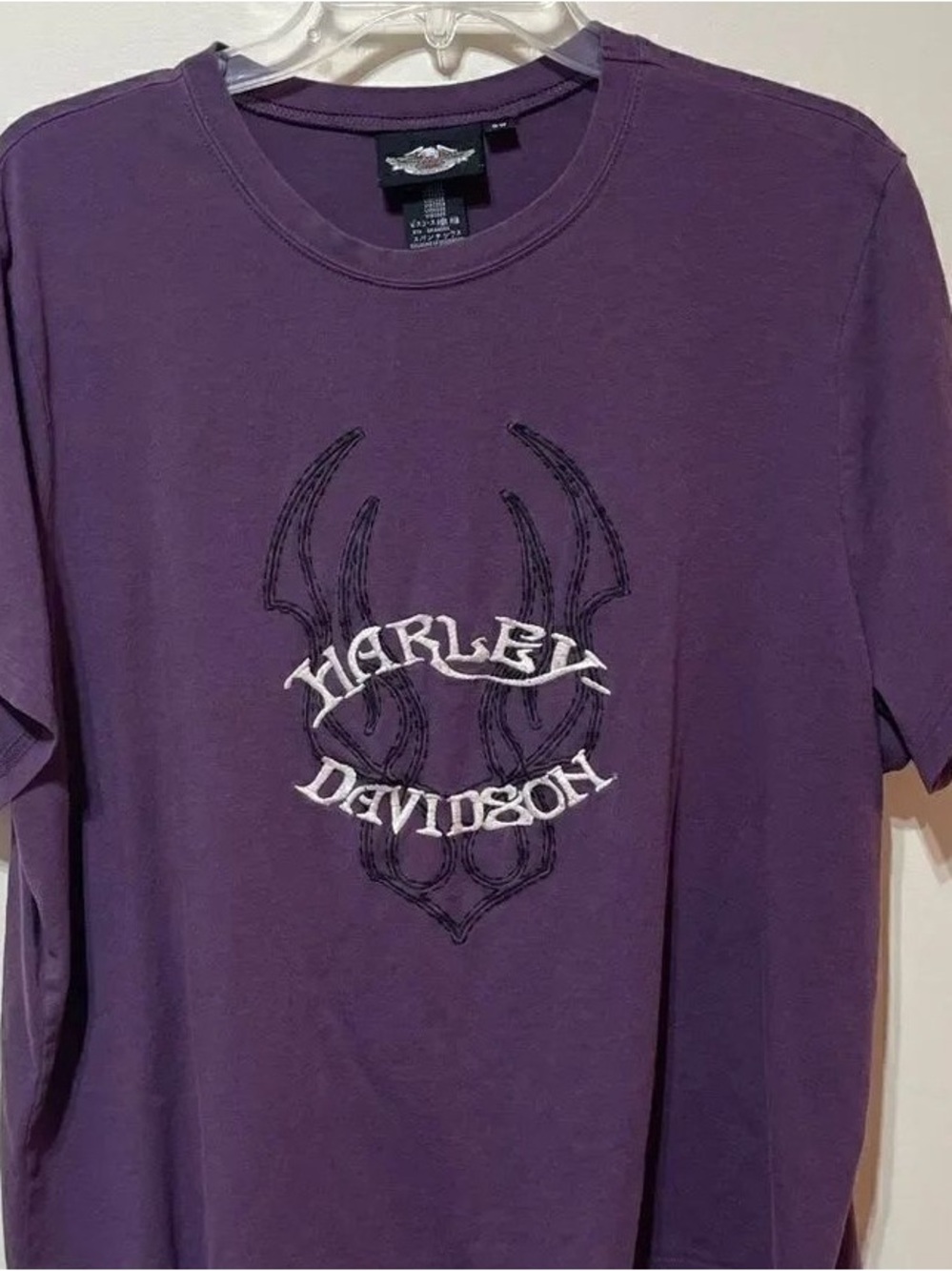 Harley-Davidson Purple Short-Sleeve Logo Tee